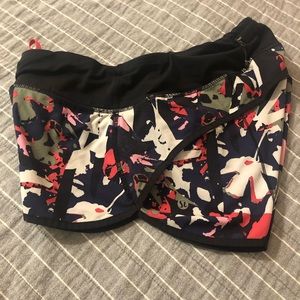 Lululemon speed up shorts size 6